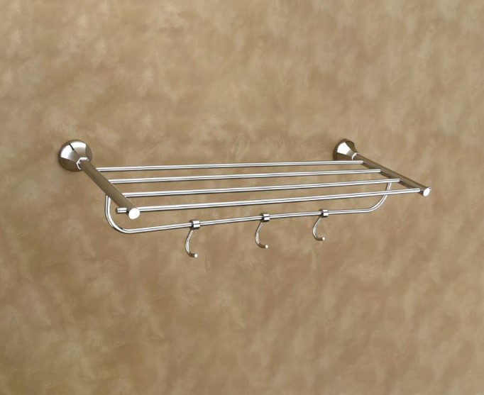 CRYSTAL Towel Rack Stainless Steel Bathroom Commercial Hotel Spa Wall Mount Heavy-Duty Multi-Bar Anti-Rust Waterproof Easy Install Professional Grade Durable High Capacity Rustproof Crystal Clear Finish Space Saving Modern Luxury Secure Mounting Robust
